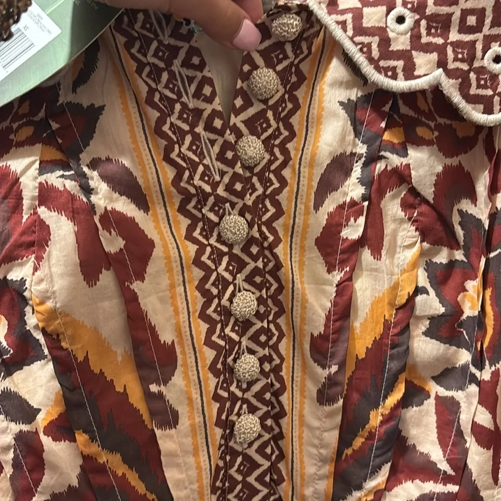 FARM Rio Multicolor Patterned Mini Dress - Picture 5 of 7